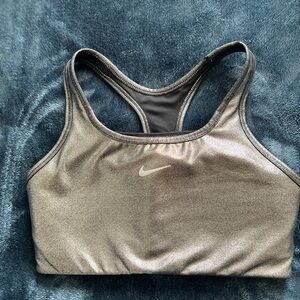 Nike Icon Clash Bra ( silver /black)